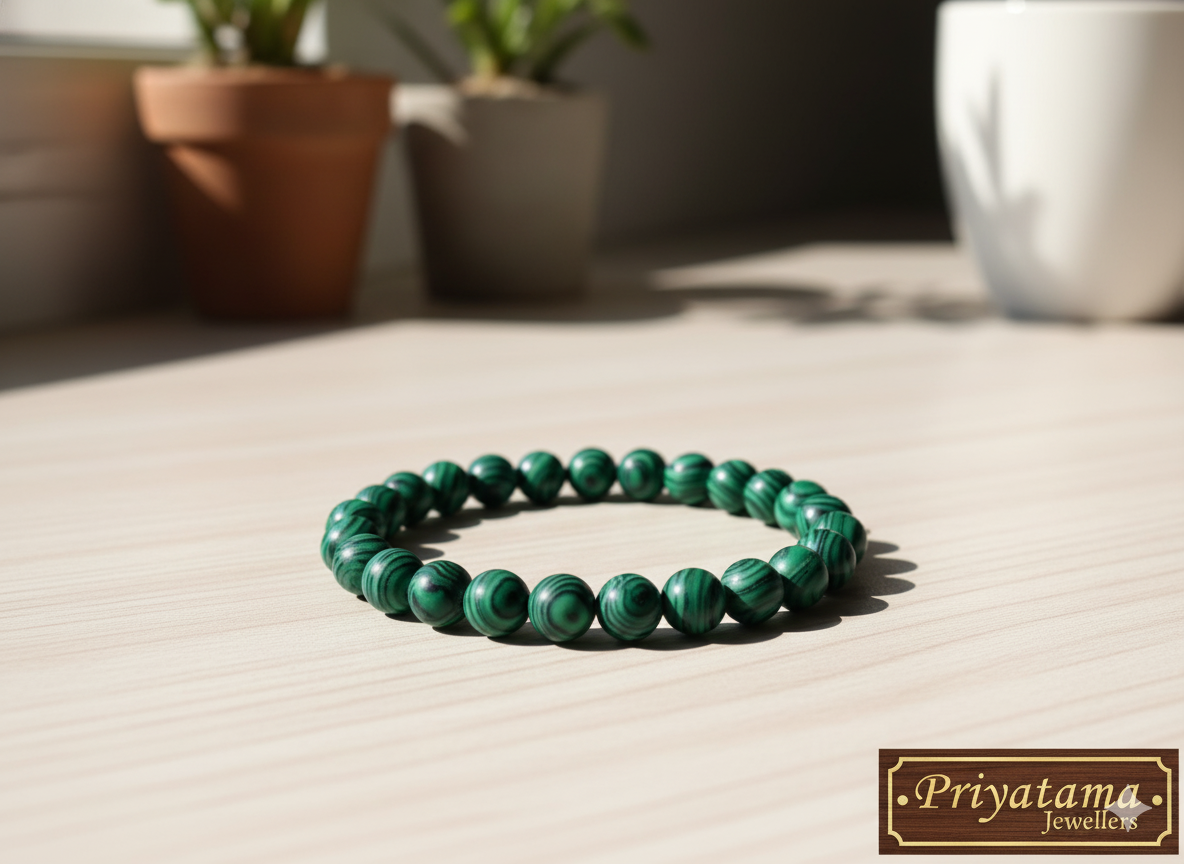 Malachite Crystal Bracelet