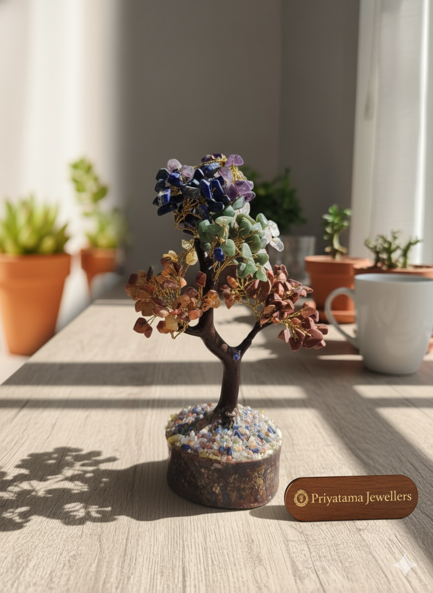 Seven Chakra Crystal Money Tree