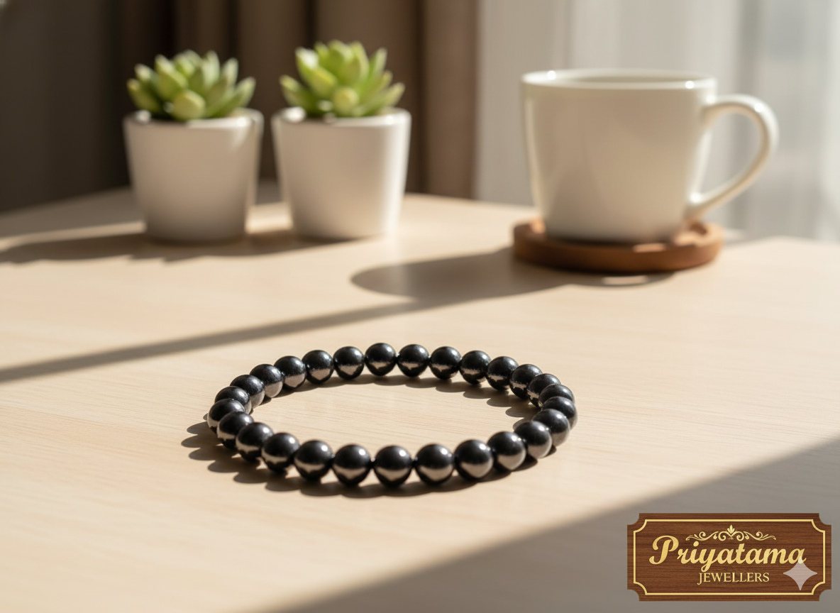 Hematite Crystal Bracelet