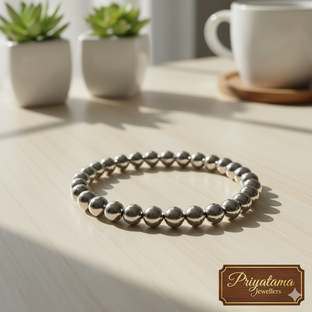 Magnetic Hematite Crystal Bracelet